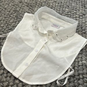 Lulla Collection Faux Collar Embellished Accessory One Size